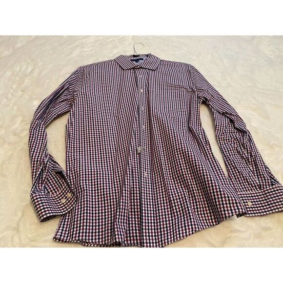 Tommy Hilfiger Mens 16 1/2 Long Sleeve Shirt 34-35 - Picture 1 of 6